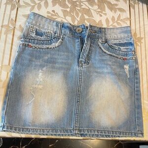 Zrs Jeans Short Denim Skirt with cute details Size M